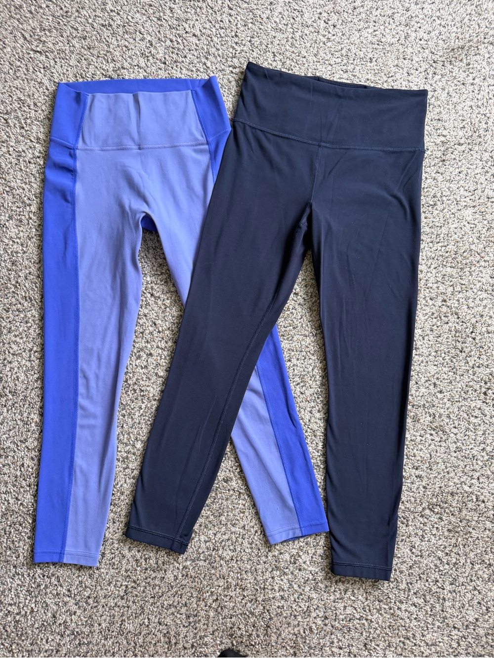 Athleta Elation Women’s S Ultra High Rise 7/8 Ankle Yoga Leggings Logo lot of 2